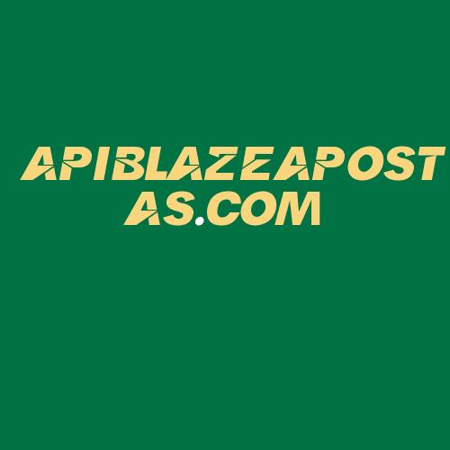 Logo da APIBLAZEAPOSTAS